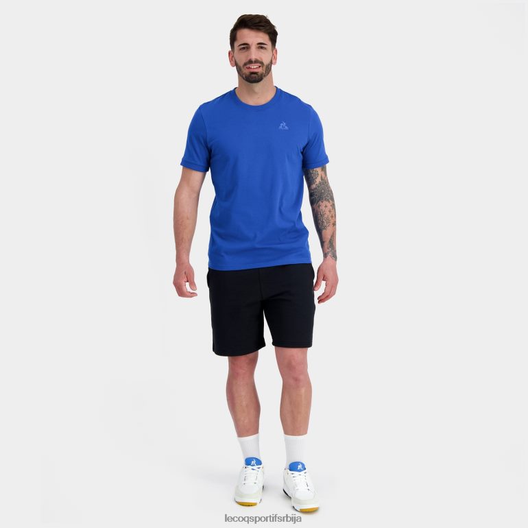 мушкарци Le Coq Sportif модна мајица плава одећу LVZN2D144