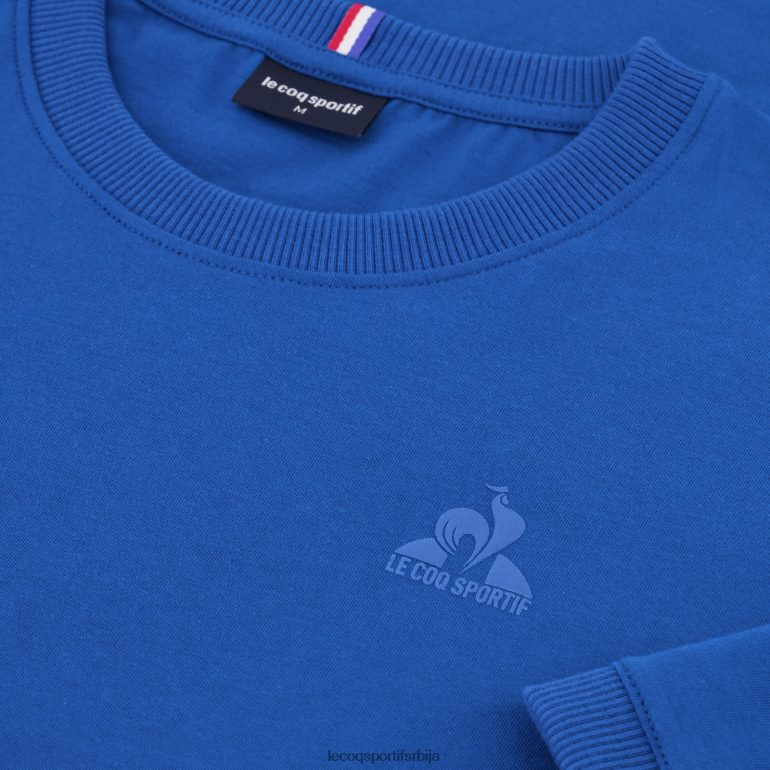 мушкарци Le Coq Sportif модна мајица плава одећу LVZN2D144