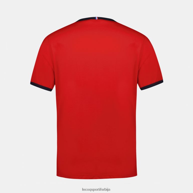мушкарци Le Coq Sportif модна мајица црвена одећу LVZN2D149