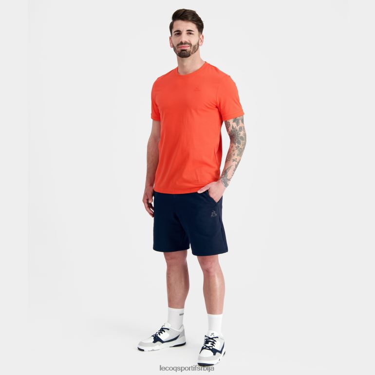 мушкарци Le Coq Sportif модна мајица наранџаста одећу LVZN2D152
