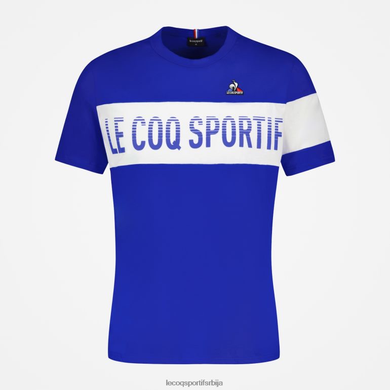 мушкарци Le Coq Sportif модна мајица плава одећу LVZN2D161
