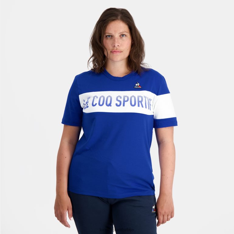 мушкарци Le Coq Sportif модна мајица плава одећу LVZN2D161