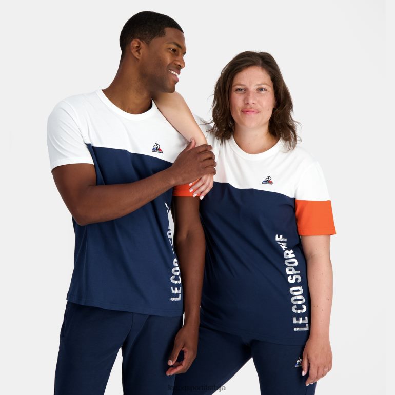 мушкарци Le Coq Sportif модна мајица плава одећу LVZN2D163