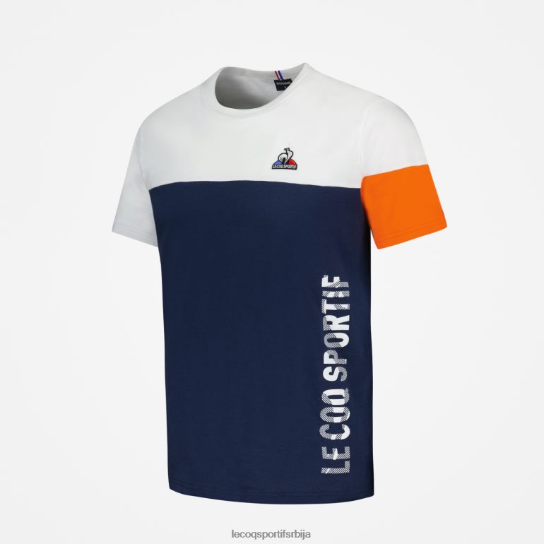 мушкарци Le Coq Sportif модна мајица плава одећу LVZN2D163