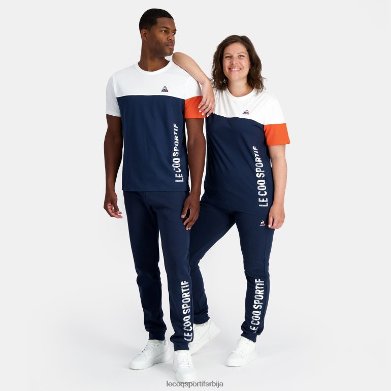 мушкарци Le Coq Sportif модна мајица плава одећу LVZN2D163