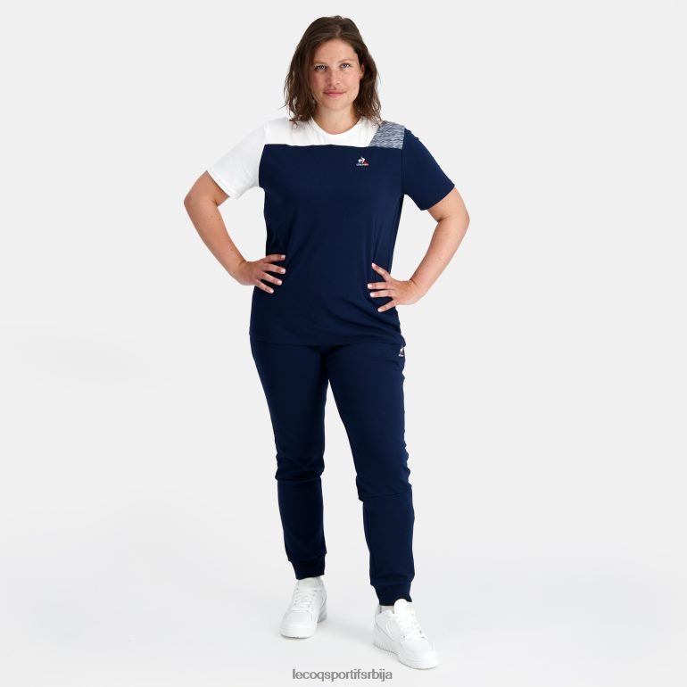 мушкарци Le Coq Sportif модна мајица плава одећу LVZN2D167