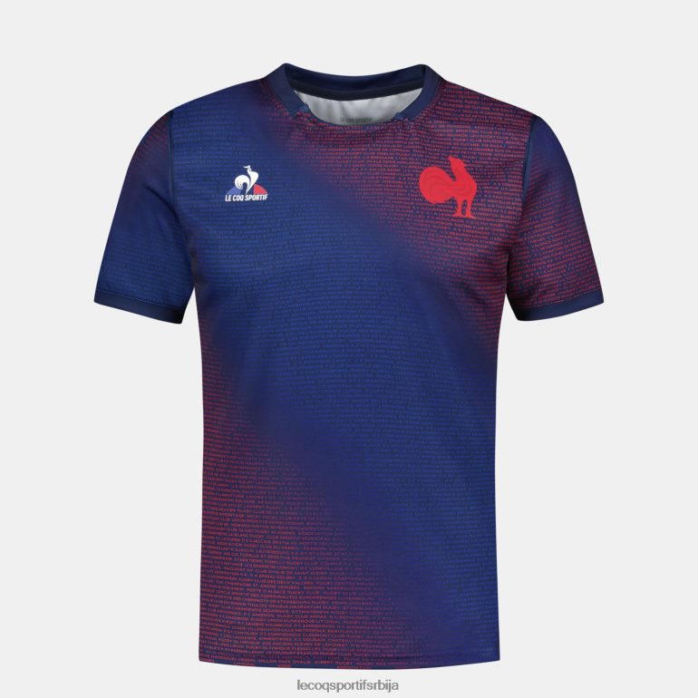 мушкарци Le Coq Sportif предмеч дрес - кв де франце плави одећу LVZN2D173