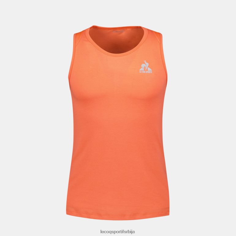 мушкарци Le Coq Sportif прслук топ наранџаста одећу LVZN2D175