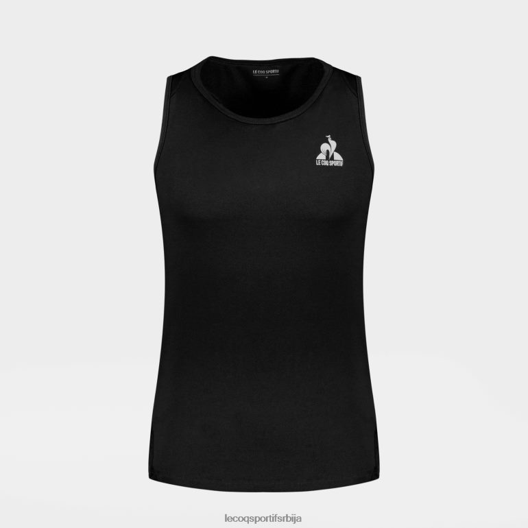 мушкарци Le Coq Sportif прслук топ црн одећу LVZN2D177