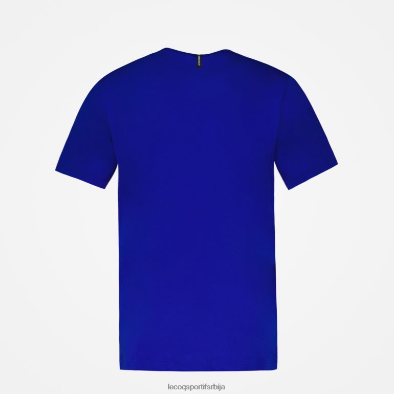 мушкарци Le Coq Sportif модна мајица плава одећу LVZN2D178