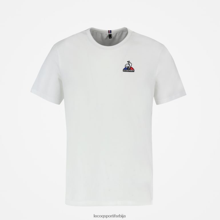 мушкарци Le Coq Sportif модна мајица бела одећу LVZN2D180