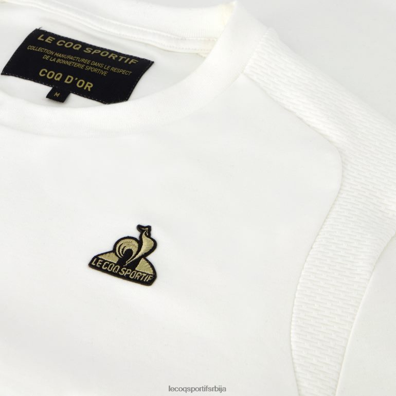 мушкарци Le Coq Sportif мајица бела одећу LVZN2D184
