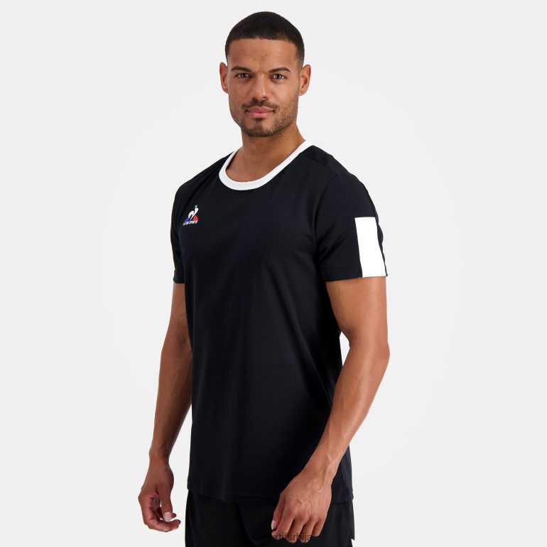 мушкарци Le Coq Sportif мајица црна одећу LVZN2D188