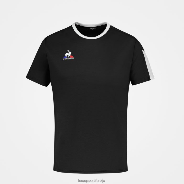 мушкарци Le Coq Sportif мајица црна одећу LVZN2D188