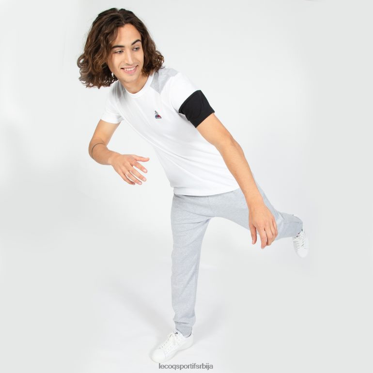 мушкарци Le Coq Sportif мајица бела одећу LVZN2D189