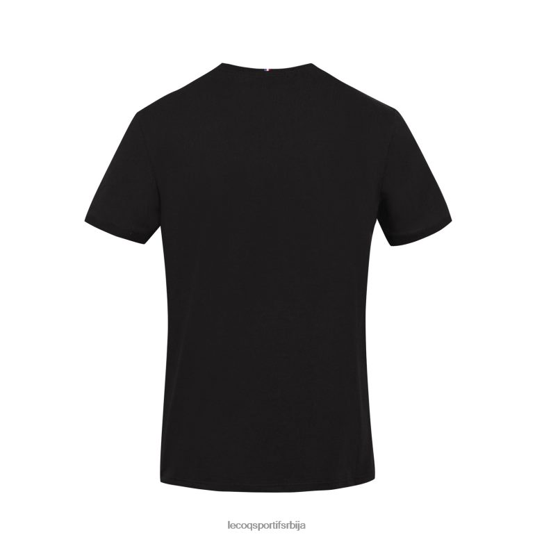 мушкарци Le Coq Sportif мајица црна одећу LVZN2D195