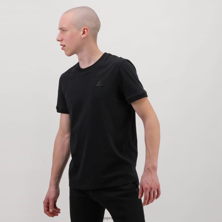 мушкарци Le Coq Sportif мајица црна одећу LVZN2D195