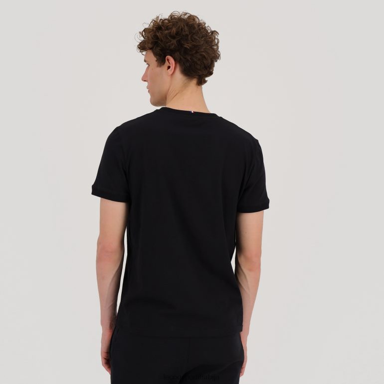 мушкарци Le Coq Sportif мајица црна одећу LVZN2D195