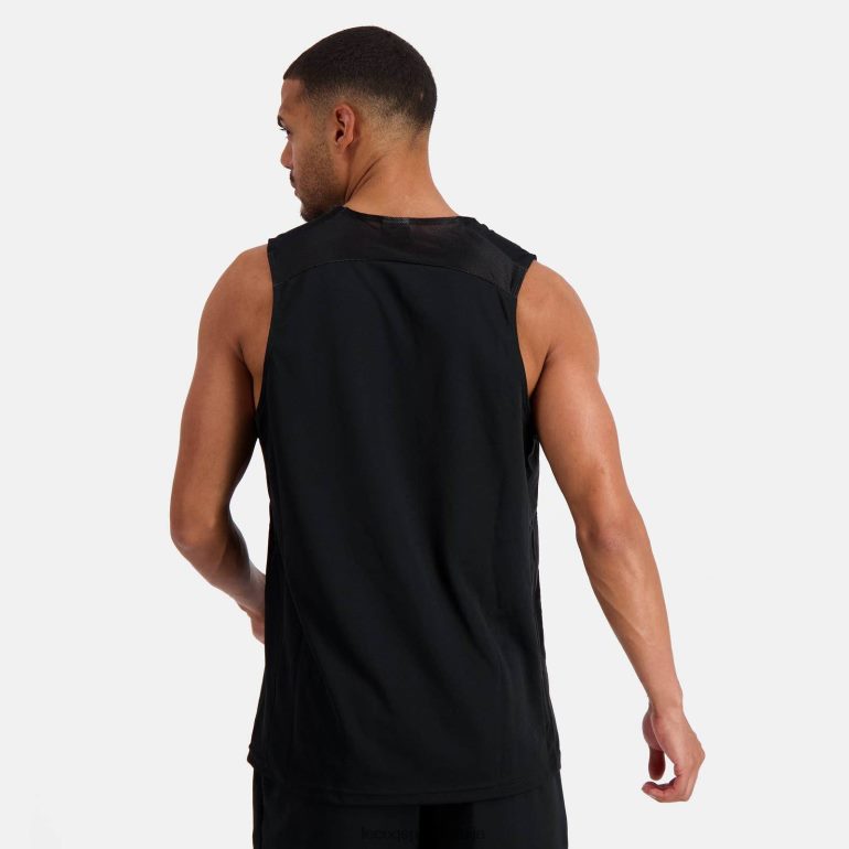 мушкарци Le Coq Sportif прслук топ црн одећу LVZN2D198
