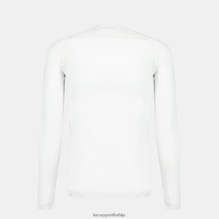 мушкарци Le Coq Sportif мајица дугих рукава бела одећу LVZN2D200