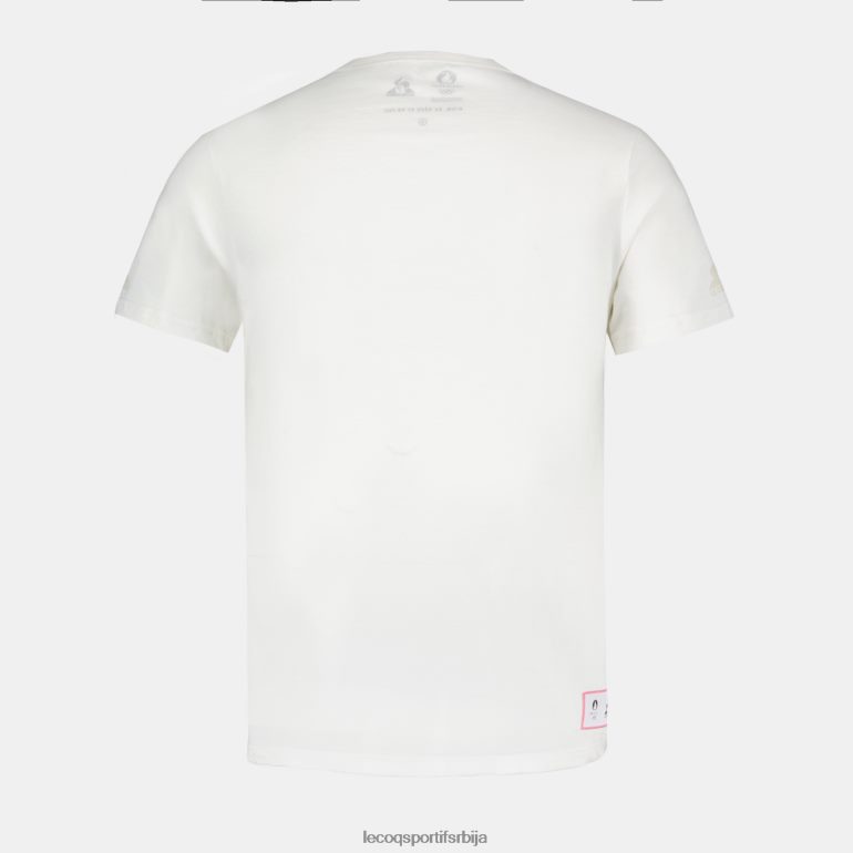 мушкарци Le Coq Sportif мајица бела одећу LVZN2D201