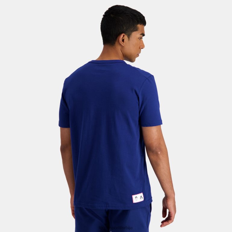 мушкарци Le Coq Sportif мајица плава одећу LVZN2D203