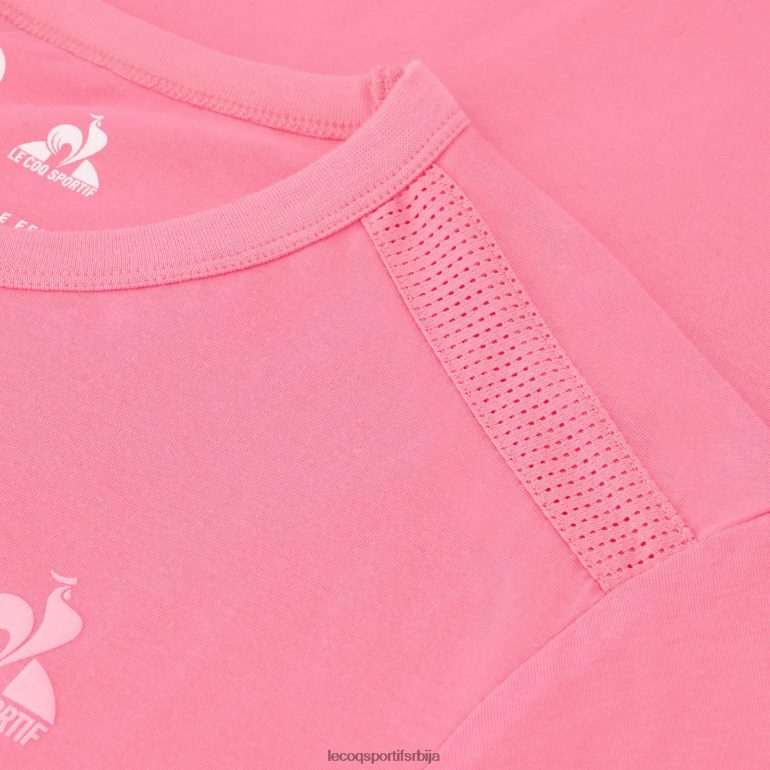 мушкарци Le Coq Sportif мајица розе одећу LVZN2D204