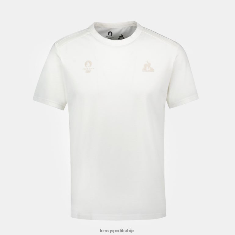 мушкарци Le Coq Sportif мајица бела одећу LVZN2D205