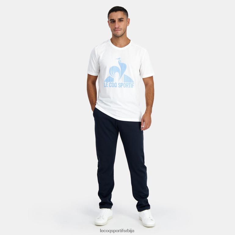 мушкарци Le Coq Sportif мајица бела одећу LVZN2D206