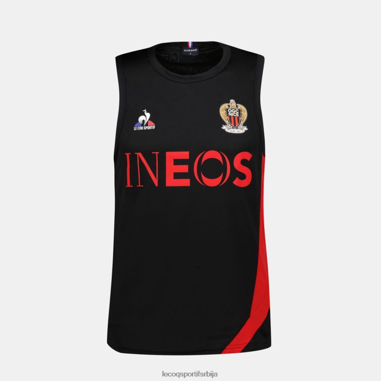 мушкарци Le Coq Sportif прслук топ црн одећу LVZN2D207