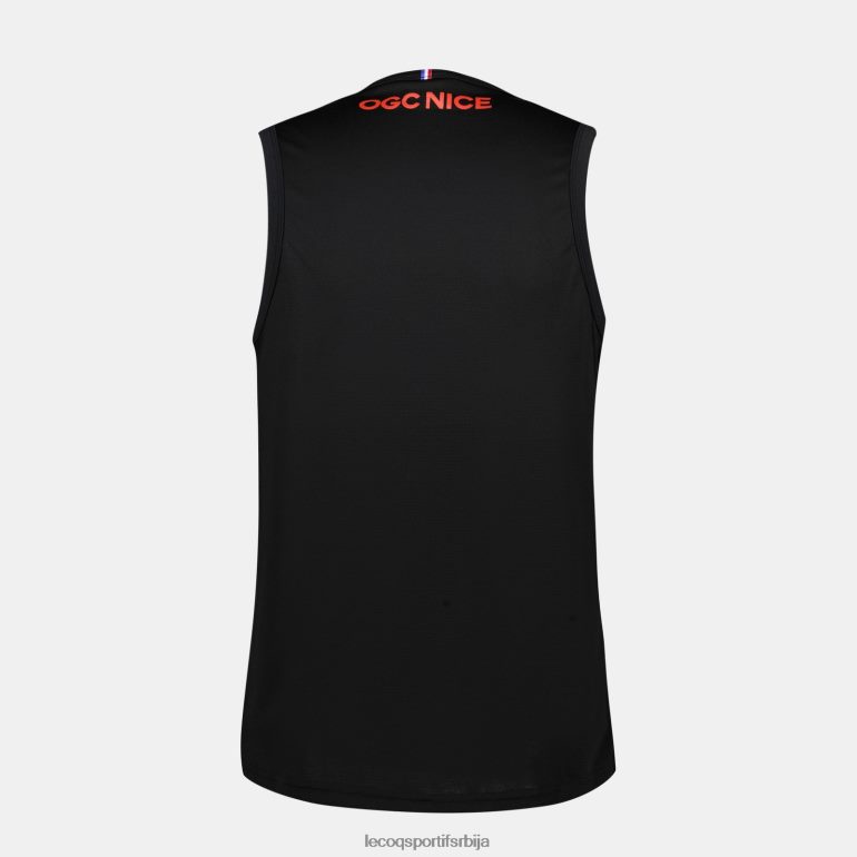 мушкарци Le Coq Sportif прслук топ црн одећу LVZN2D207