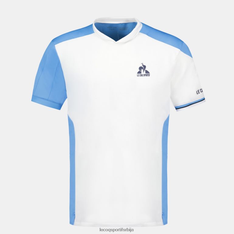 мушкарци Le Coq Sportif мајица бела одећу LVZN2D212