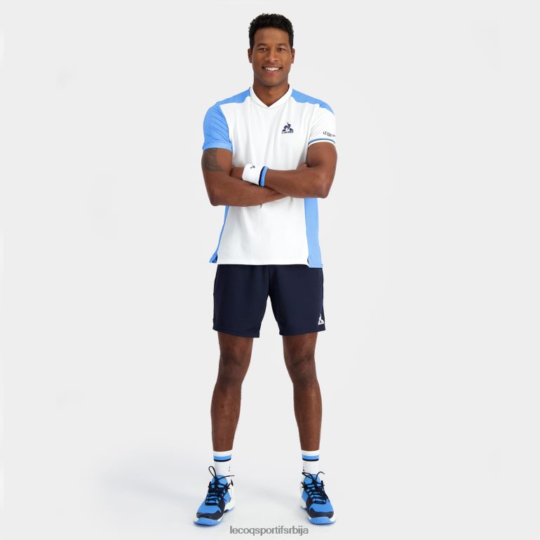 мушкарци Le Coq Sportif мајица бела одећу LVZN2D212