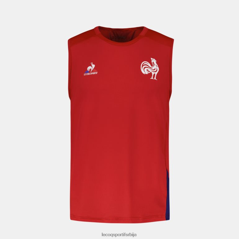 мушкарци Le Coq Sportif прслук топ црвен одећу LVZN2D214