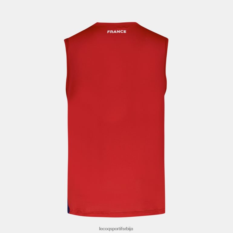 мушкарци Le Coq Sportif прслук топ црвен одећу LVZN2D214