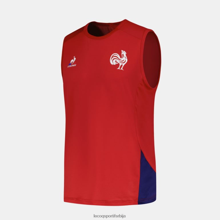мушкарци Le Coq Sportif прслук топ црвен одећу LVZN2D214