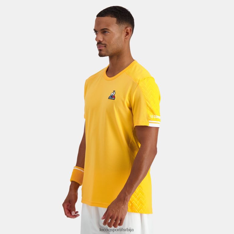 мушкарци Le Coq Sportif мајица наранџаста одећу LVZN2D478