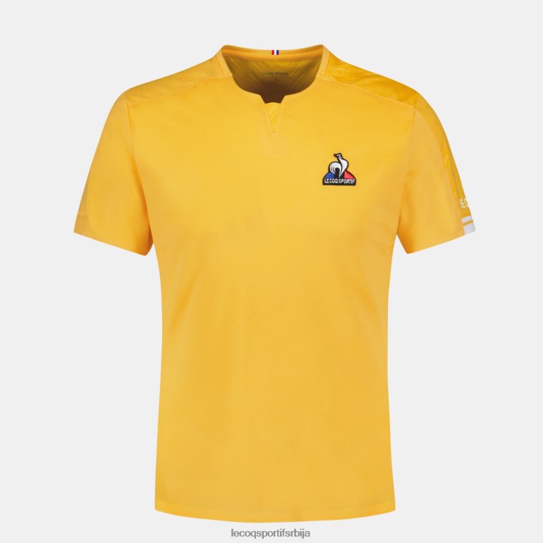 мушкарци Le Coq Sportif мајица наранџаста одећу LVZN2D483