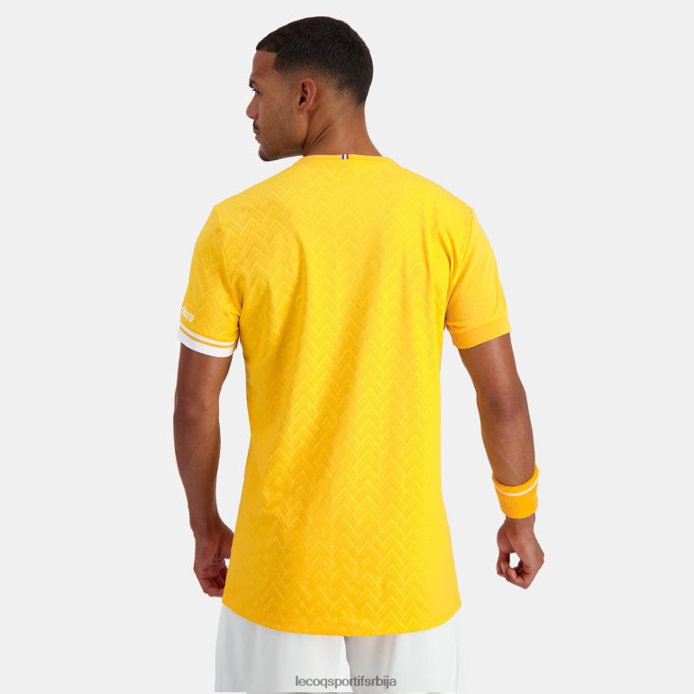 мушкарци Le Coq Sportif мајица наранџаста одећу LVZN2D483