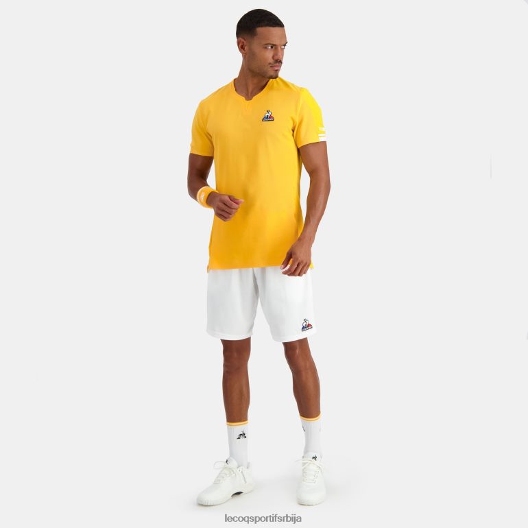 мушкарци Le Coq Sportif мајица наранџаста одећу LVZN2D483