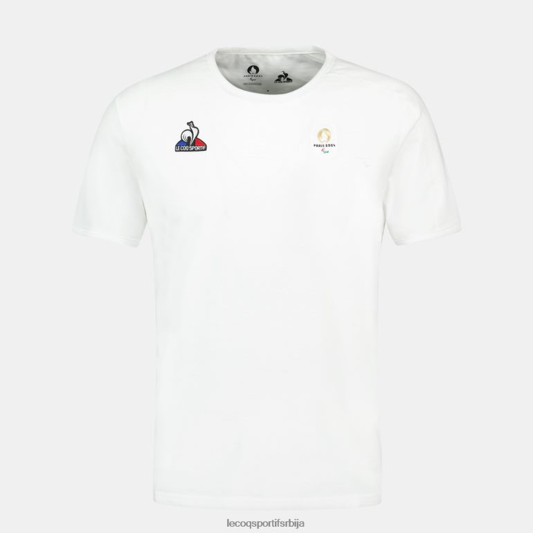 мушкарци Le Coq Sportif мајица бела одећу LVZN2D486