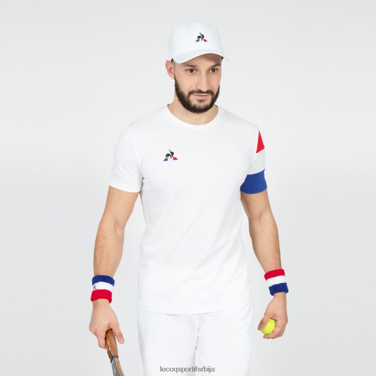 мушкарци Le Coq Sportif мајица бела одећу LVZN2D497