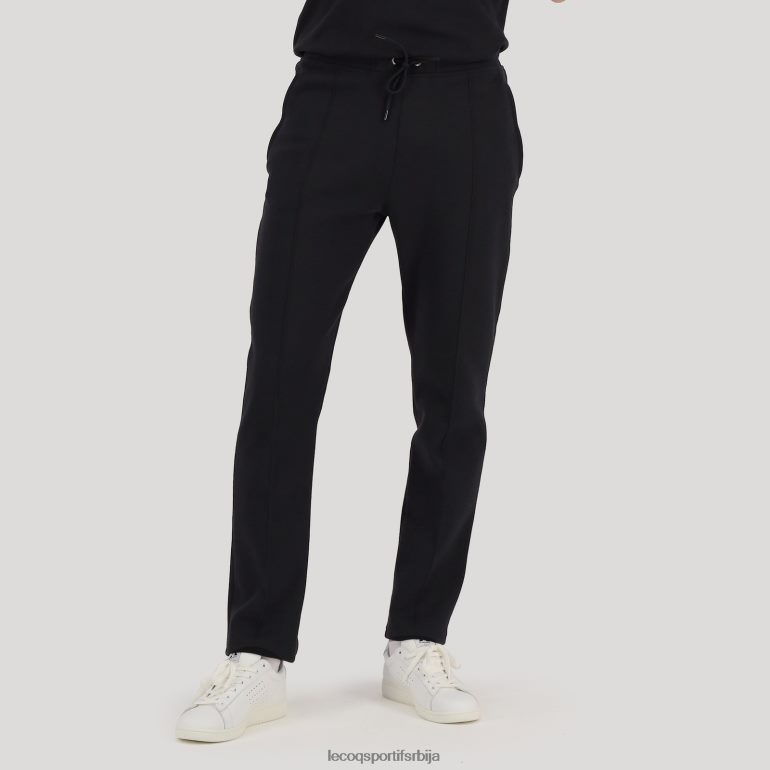 мушкарци Le Coq Sportif панталоне црне одећу LVZN2D116