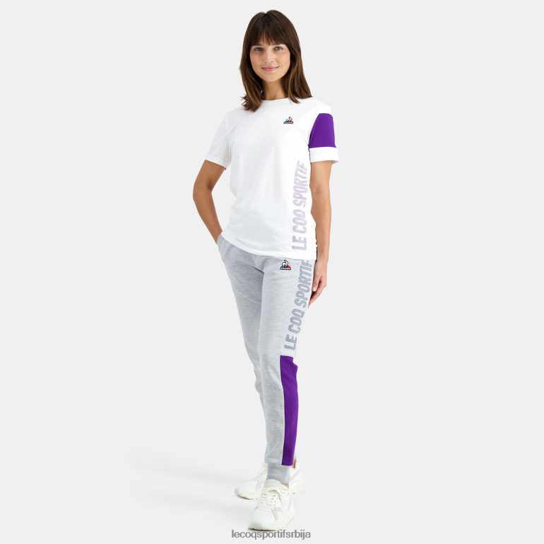 мушкарци Le Coq Sportif панталоне сиве одећу LVZN2D500