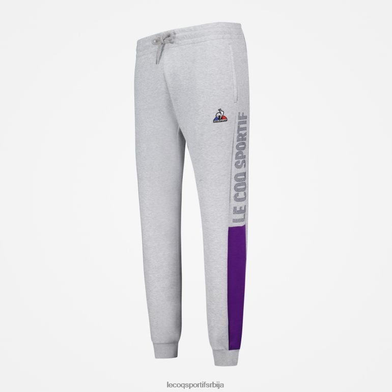 мушкарци Le Coq Sportif панталоне сиве одећу LVZN2D500