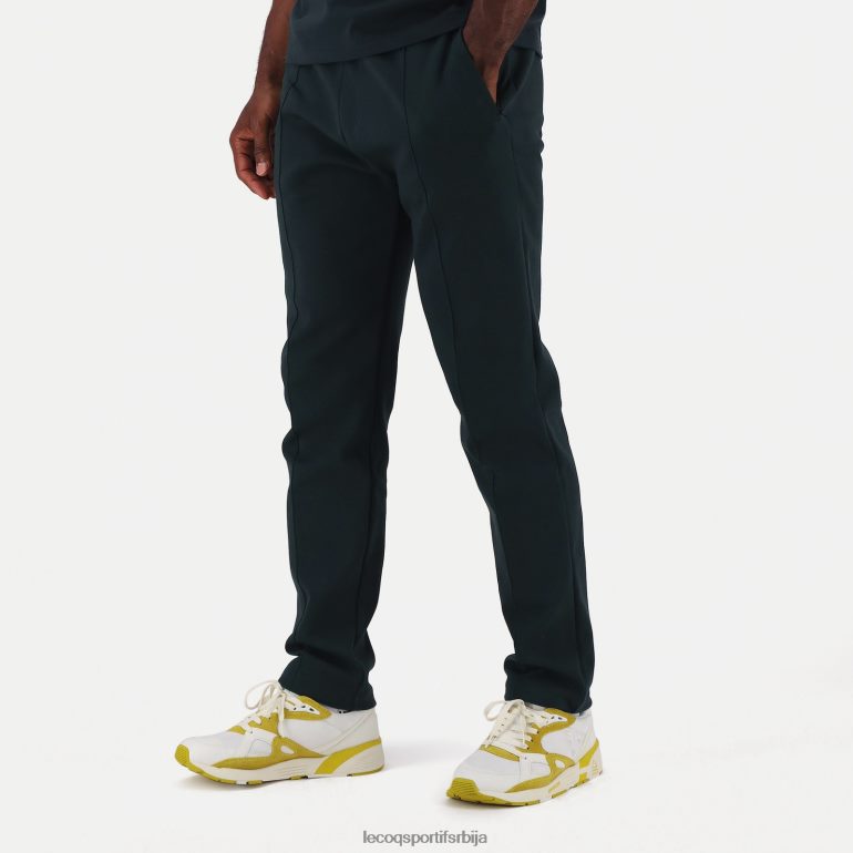 мушкарци Le Coq Sportif панталоне зелене одећу LVZN2D505