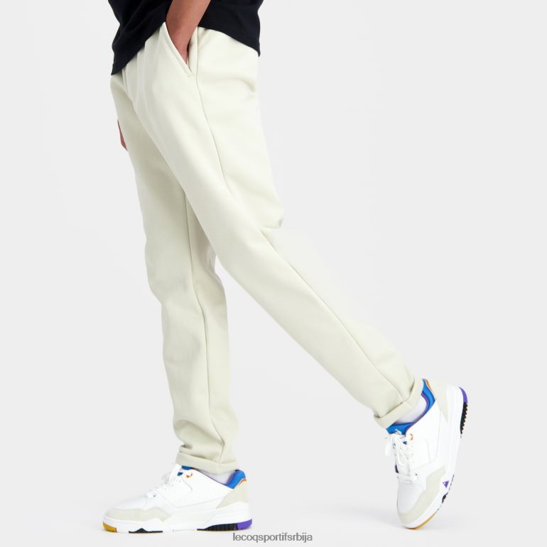 мушкарци Le Coq Sportif модне панталоне браон одећу LVZN2D85