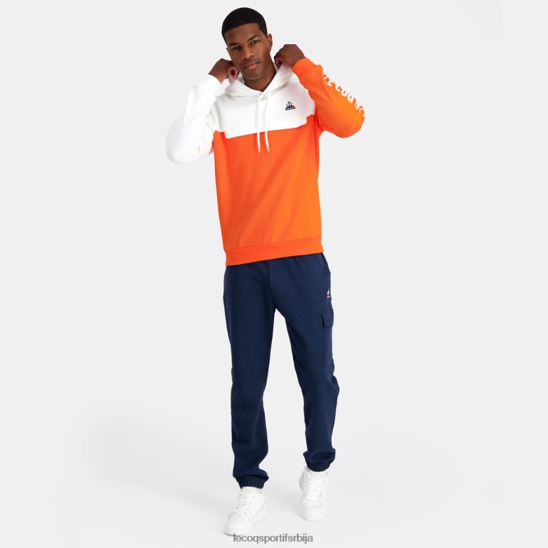 мушкарци Le Coq Sportif модне панталоне плаве одећу LVZN2D92