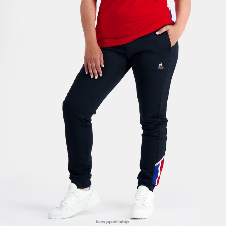 мушкарци Le Coq Sportif модне панталоне плаве одећу LVZN2D94