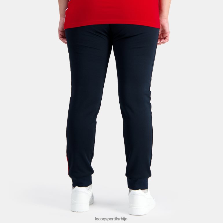 мушкарци Le Coq Sportif модне панталоне плаве одећу LVZN2D94